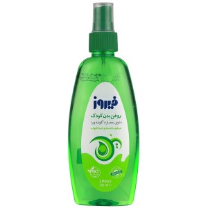 روغن بدن کودک اسپری الوئه ورا فیروز 200 میل