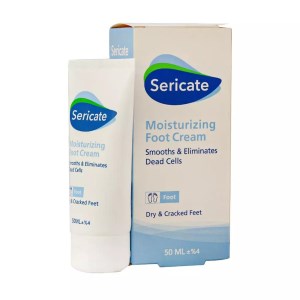 کرم مرطوب کننده پا سری کیت فاقد عطر و رنگ 50 میل