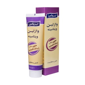 کرم محافظ پای بچه ایروکس حاوی 10 درصد زینک اکساید 50 میل کرم محافظ پای بچه ایروکس حاوی 10 درصد زینک اکساید 50 میل