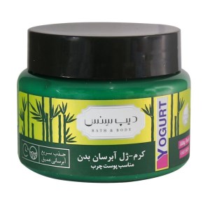 کرم ژل آبرسان بدن عصاره بامبو دیپ سنس 250 میل
