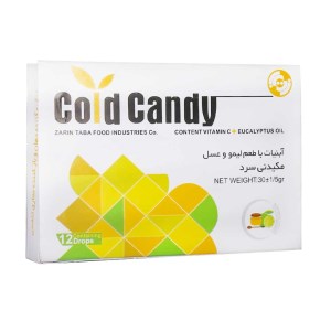 آبنبات اکالیپتوس با طعم لیمو و عسل زرین تابا 12 عددی آبنبات اکالیپتوس با طعم لیمو و عسل زرین تابا 12 عددی