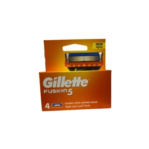تیغ یدک ژیلت فیوژن 5 لبه 4 عددی