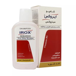 شامپو سباروکس ضد شوره چرب ایروکس 200 میل