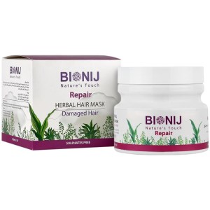 ماسک موی گیاهی موهای آسیب دیده بیونیج 450 میل