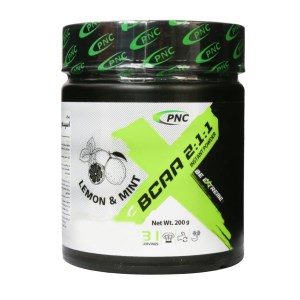 پودر بی سی ای ای 2:1:1 پی ان سی کارن 200 گرم توت فرنگی لیمو