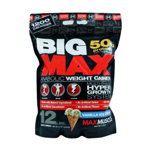 پودر بیگ مکس مکس ماسل 5450 گرم طعم بستنی وانیل