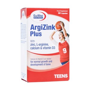 کپسول آرژی زینک پلاس یوروویتال 60 عدد