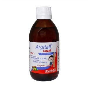 شربت آرژیتال هلث اید مکمل رشد کودک 250 میلی لیتر با بهترین کیفیت