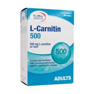 قرص ال کارنتین 500 یوروویتال 60 عدد قرص ال کارنتین 500 یوروویتال 60 عدد با بهترین کیفیت