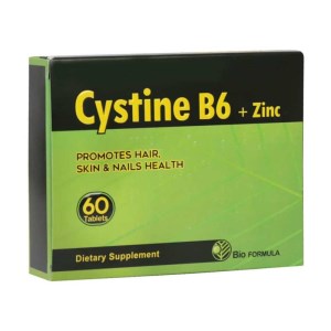قرص سیستین ب6 + زینک بایوفرمولا 60 عدد