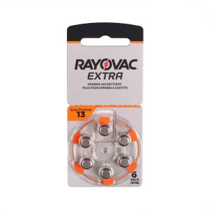 باطری سمعک RAYOVAC شماره 13 با بهترین کیفیت