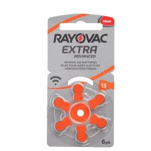باطری سمعک RAYOAC ضدموج شماره 13 با بهترین کیفیت