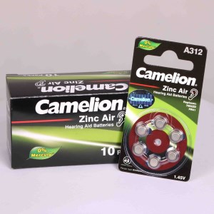 باطری سمعک camelion شماره 312