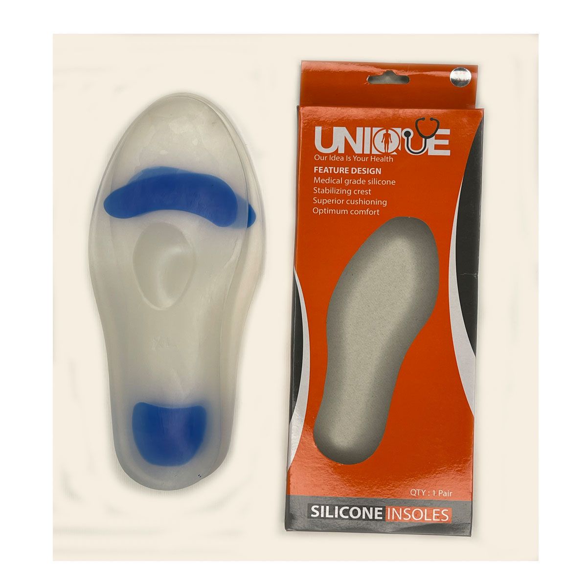 تصویر کفی سیلیکونی یونیک سایز M 